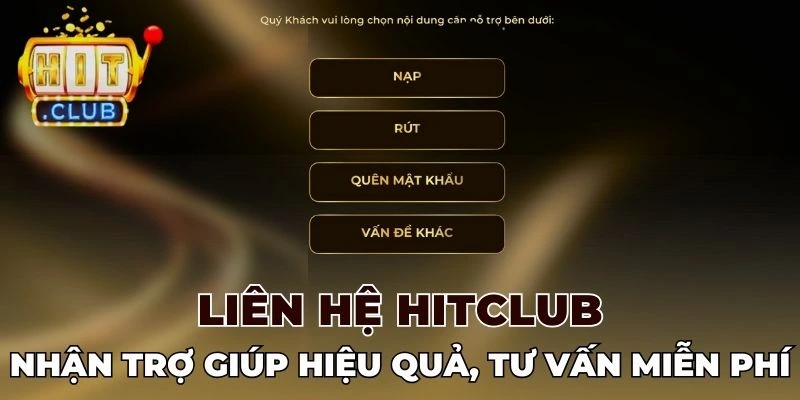 Liên hệ Hitclub khi tìm hiểu khuyến mãi
